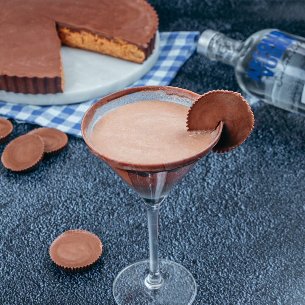 Coctel de chocolate y cacahuetes!