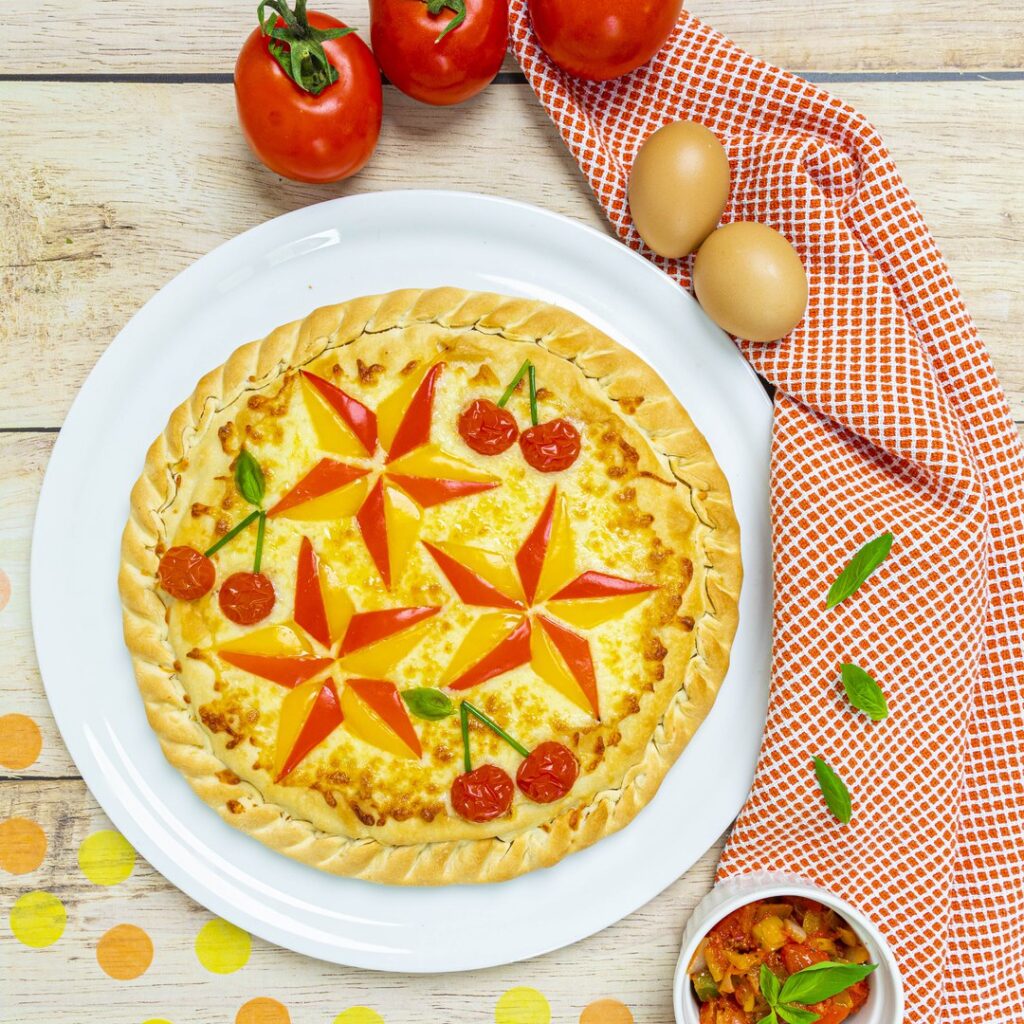 Pizza-ratatouille