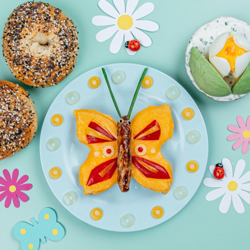 Desayuno con mariposas!