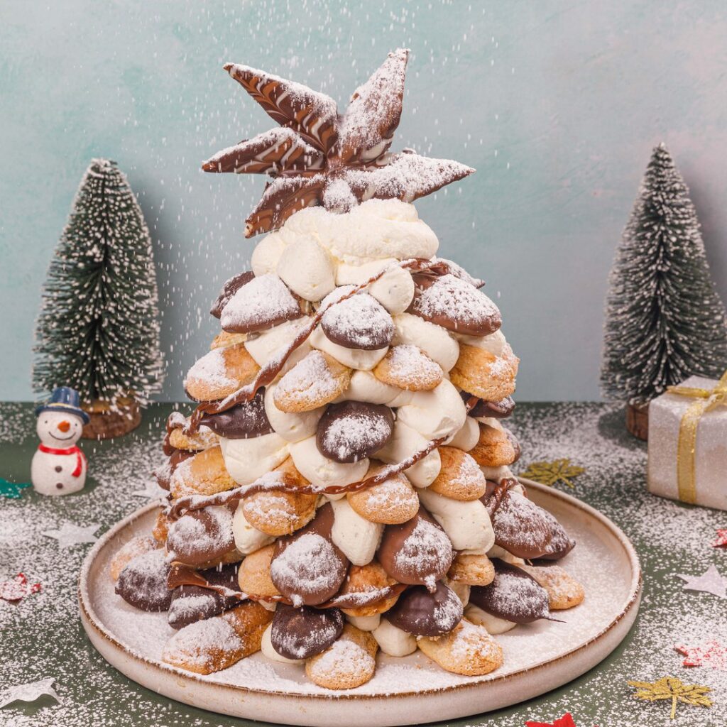 Árbol de galletas y chocolate!