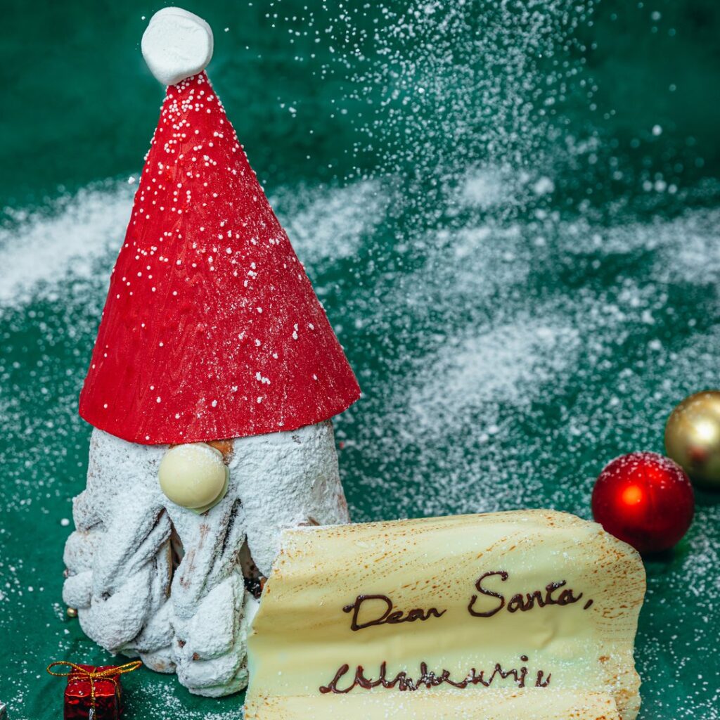 Weihnachtsmann Mitternachtssnack