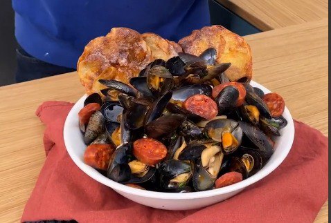 Cazuela de marisco!