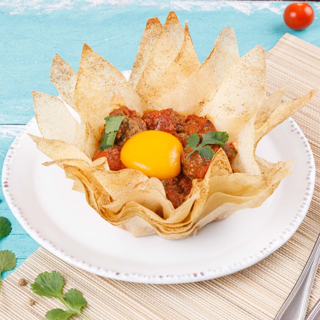 Beefy Egg & Tomato