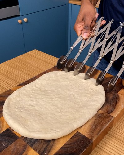Pizza boneco de neve