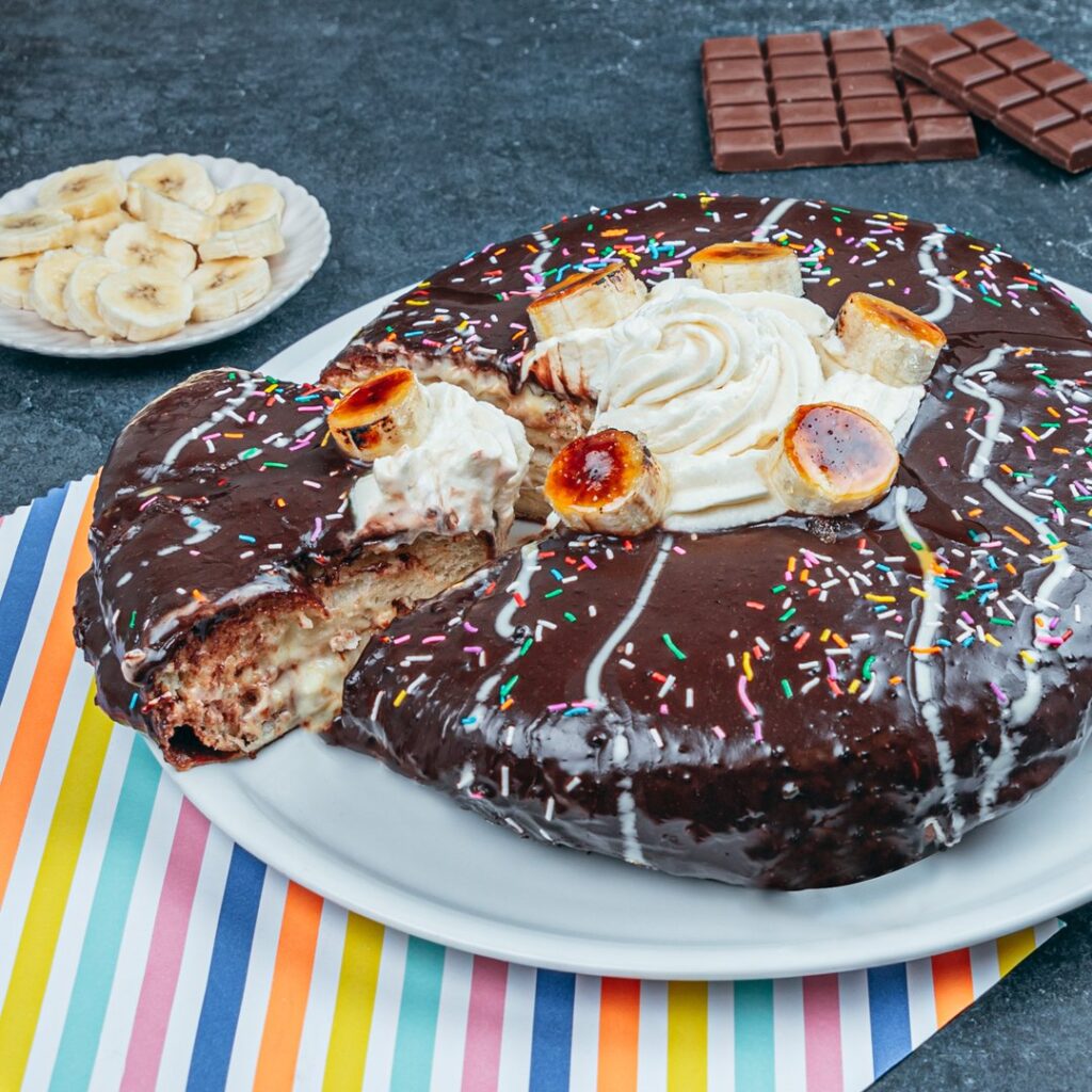 Boston Creme Party Donut