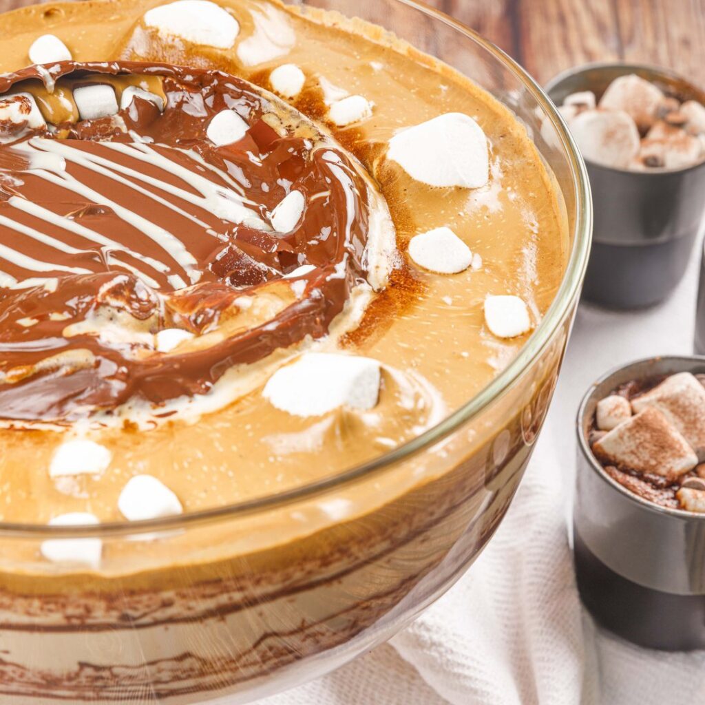 El ponche de huevo de chocolate!