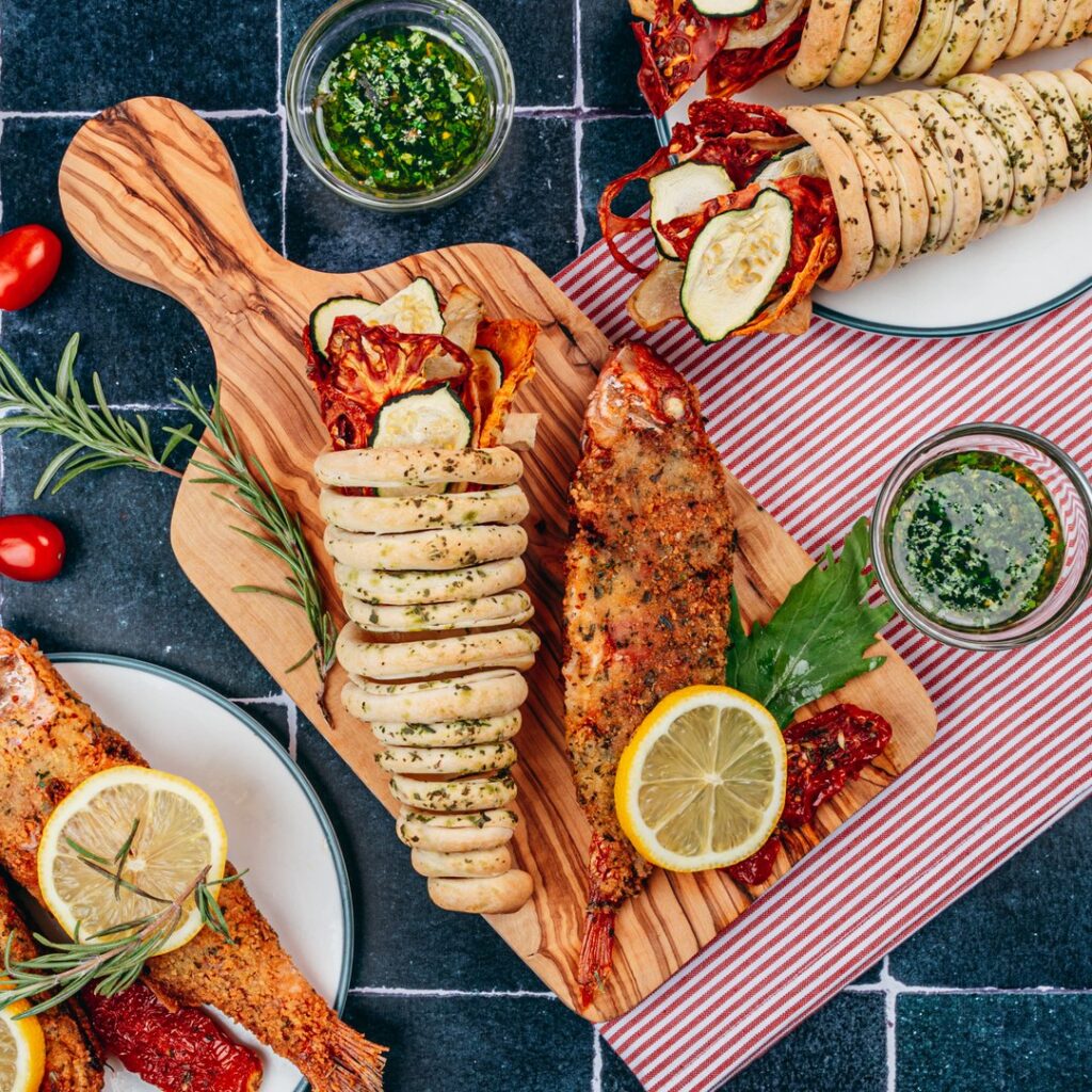 Pescado frito y papas!