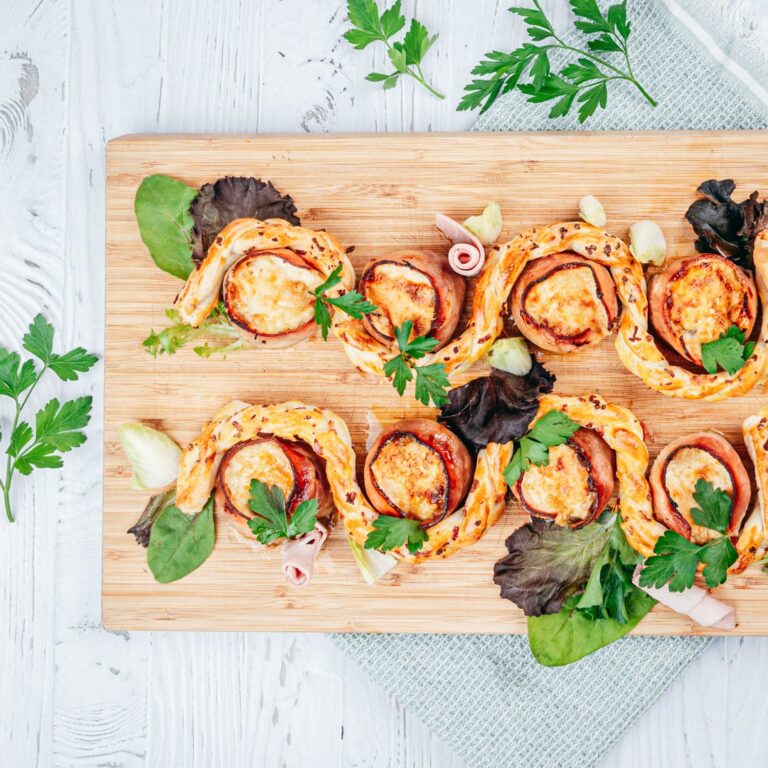 Una nueva versión de verduras con jamón!