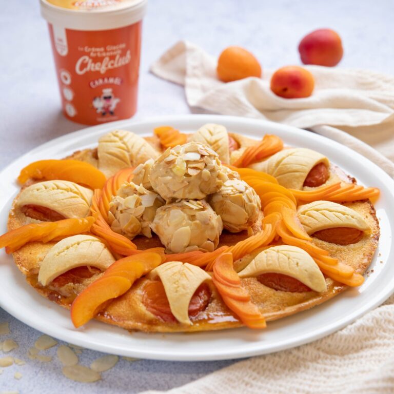 Pastel de melocotón!