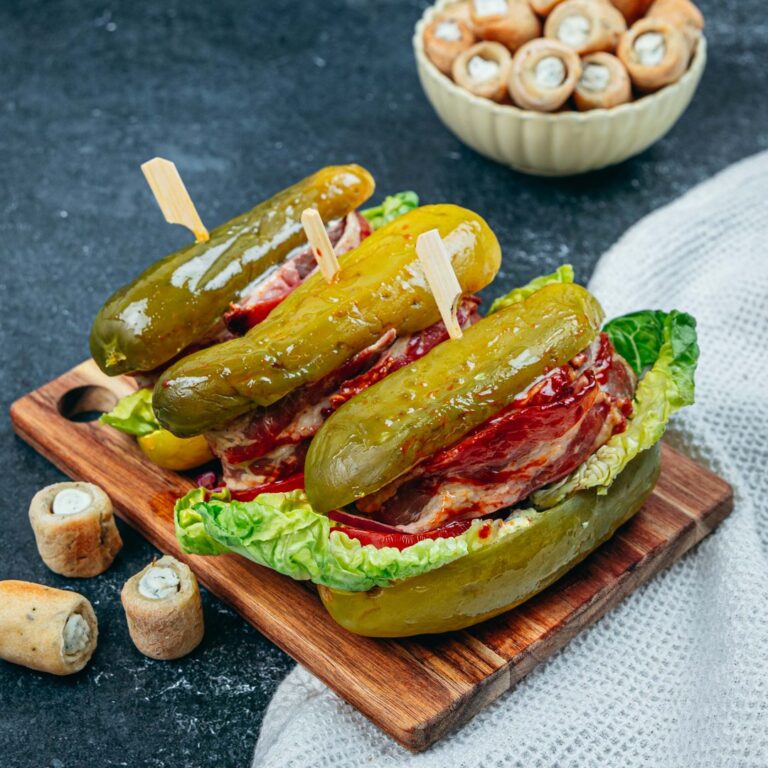 Pepinillos rellenos!
