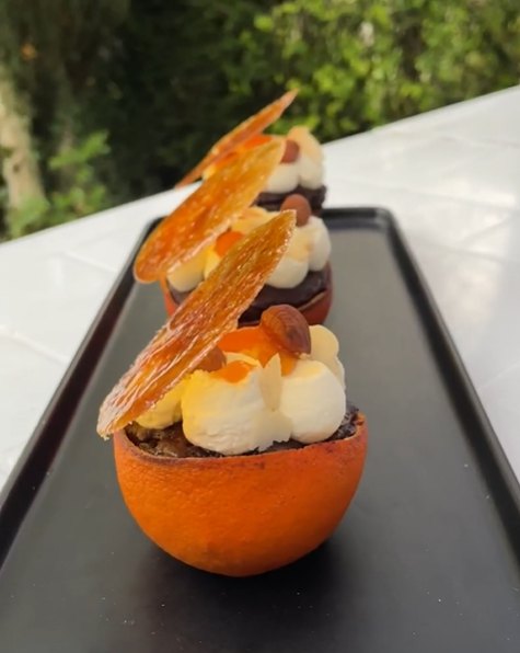 Orange & Chocolate BBQ Cake