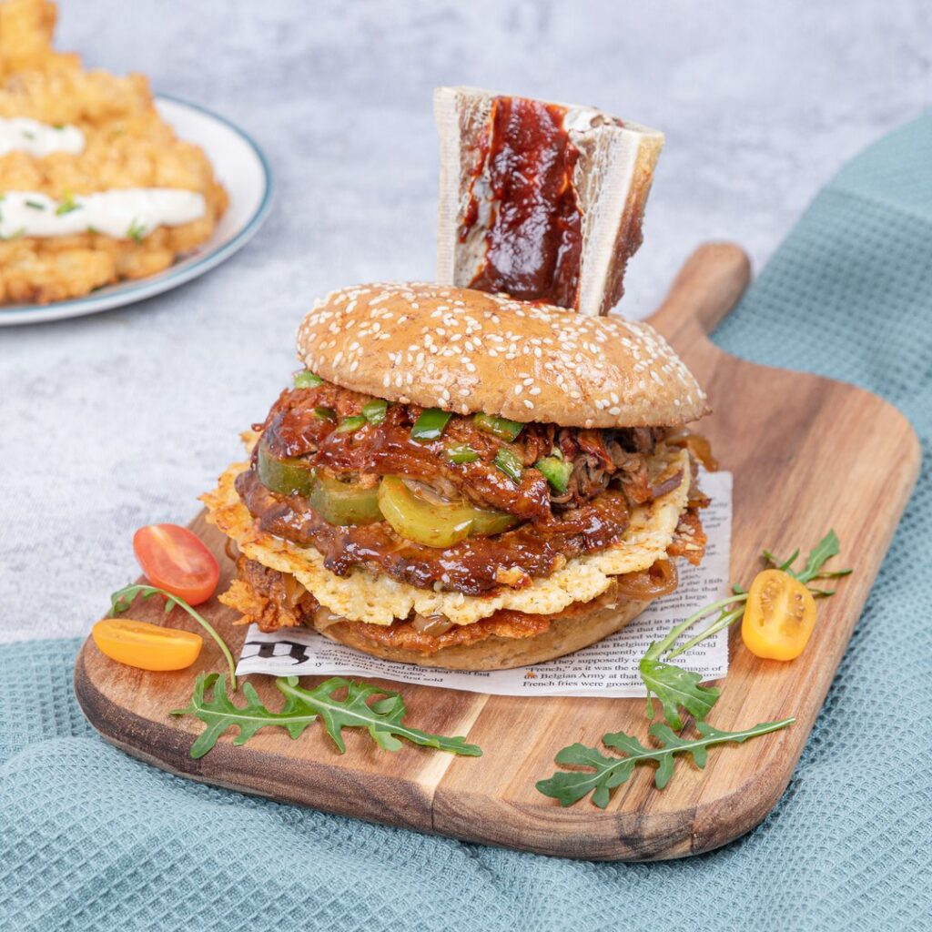 Hambúrguer de tutano