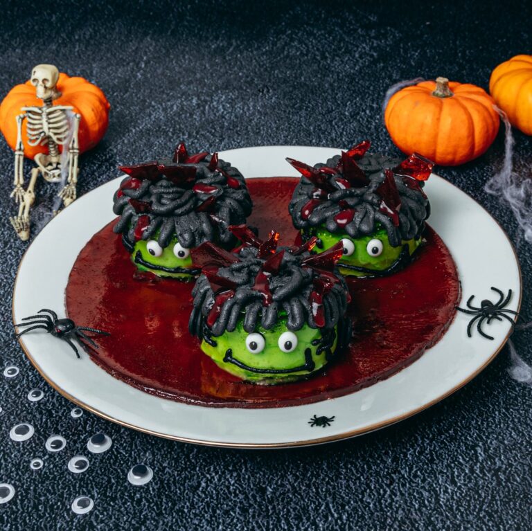 Tarta del monstruo de Frankenstein!