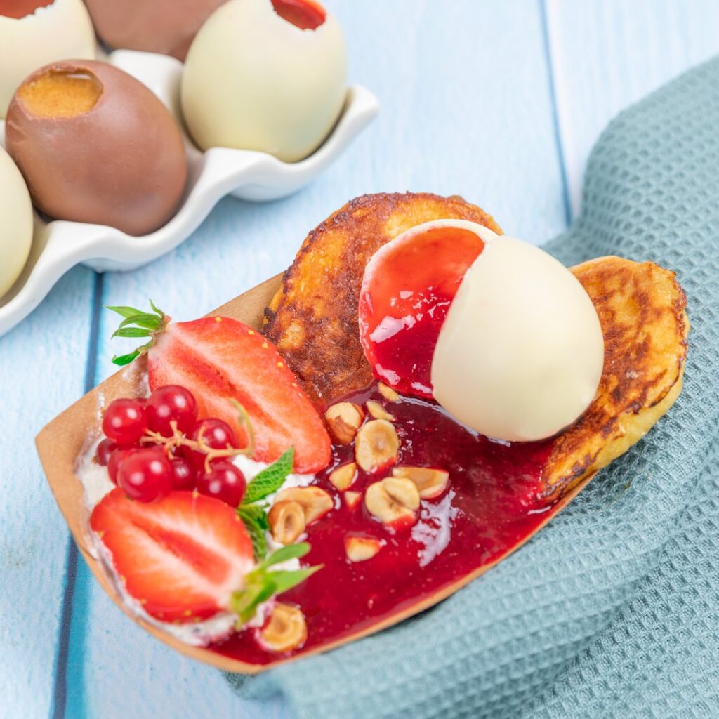 Ovinho de chocolate feito em casa
