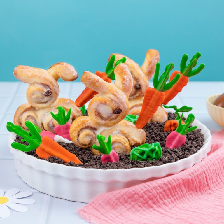El rollo de canela del conejito!