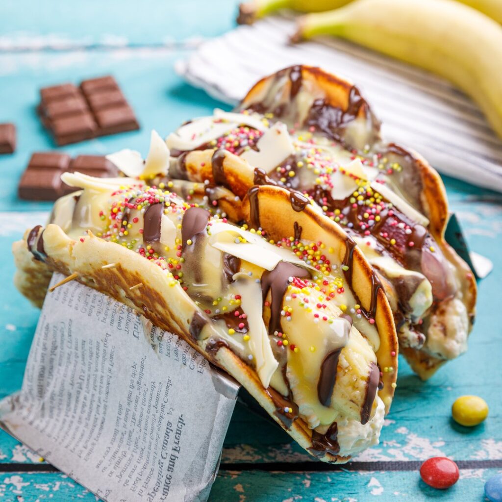 Doce cremoso de banana