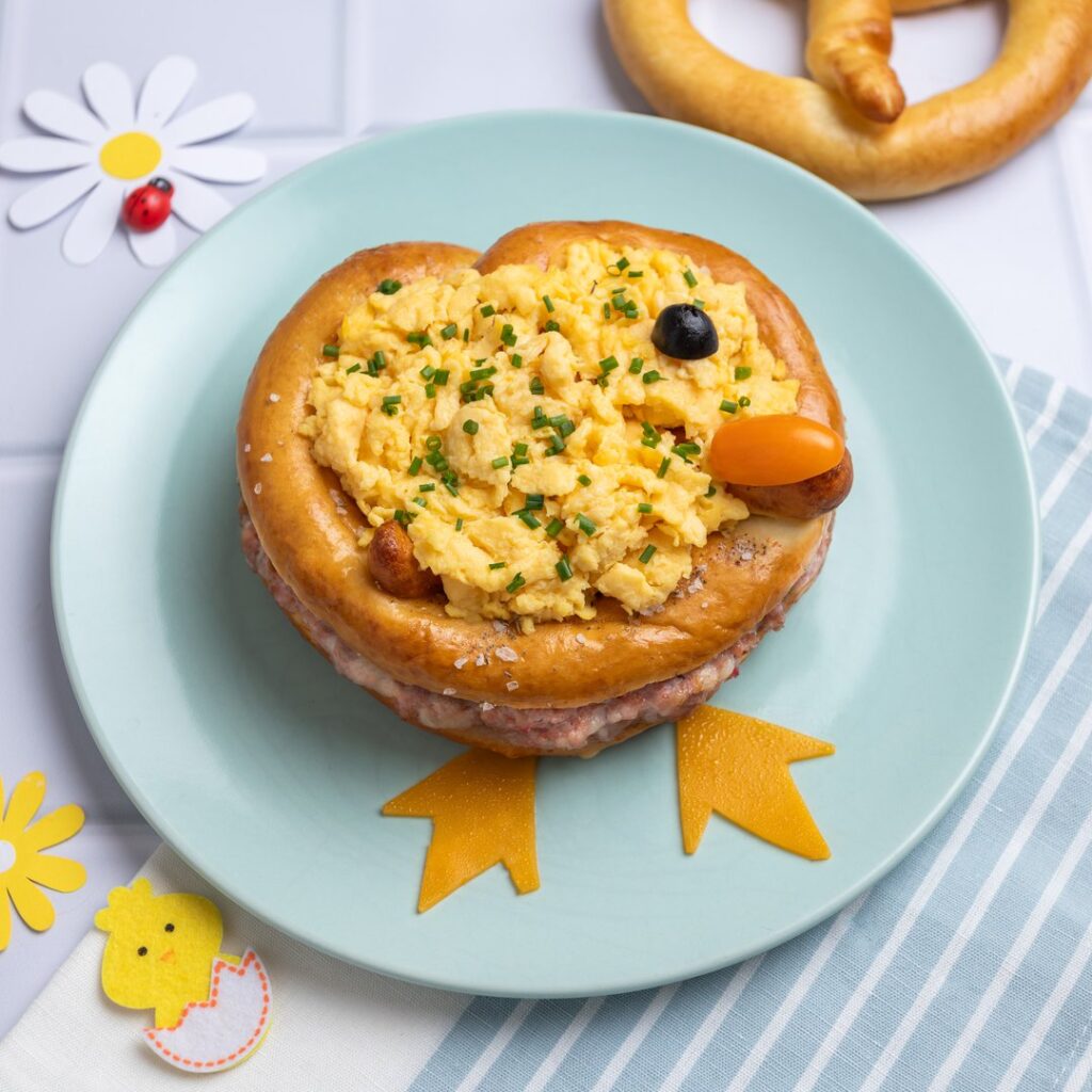 Kikito Pretzel Breakfast Sandwich