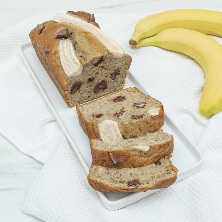 Banana bread au café