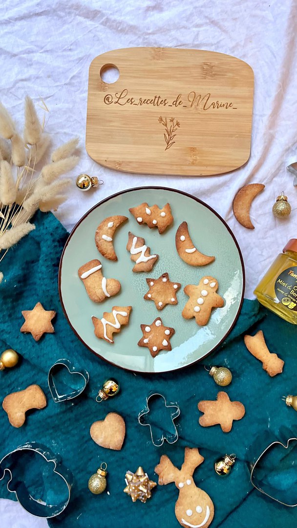 Sablés de Noël avec glaçage
