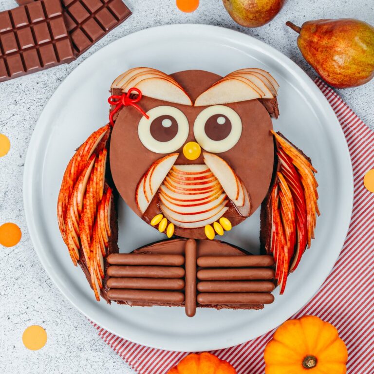 Corujinha de chocolate