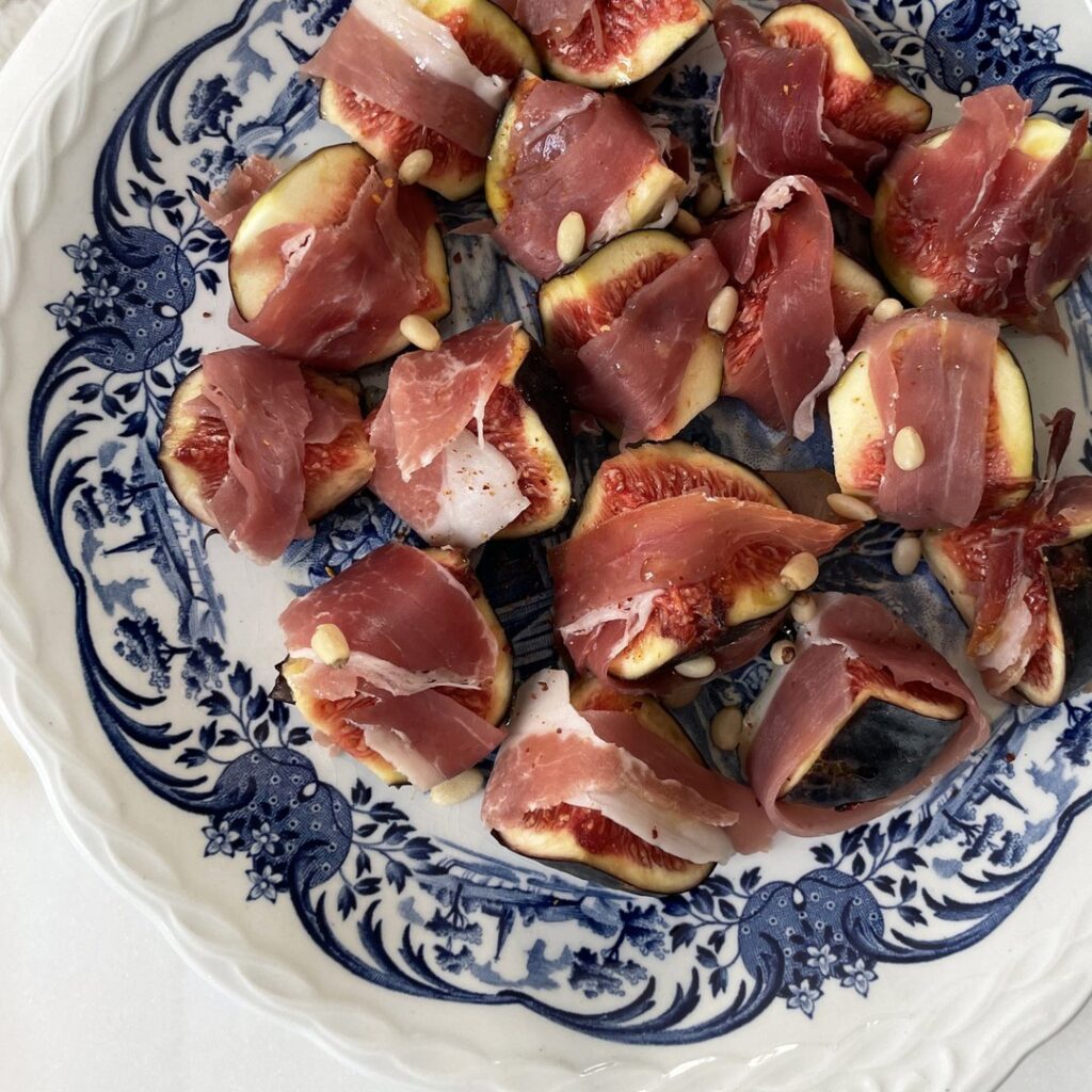 Figues au jambon de parme