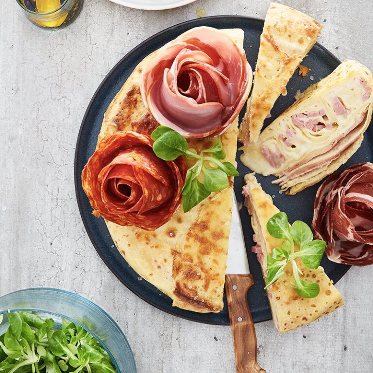 Gratin crêpes monsieur