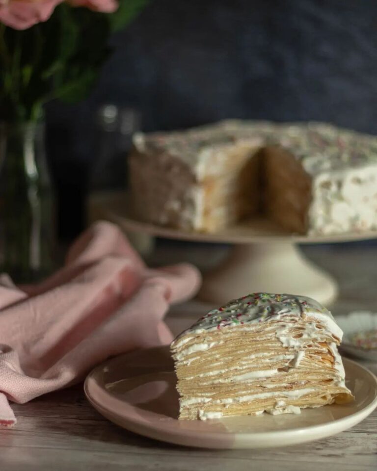 Le gâteau de crêpes bien gourmand