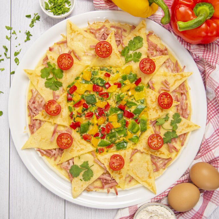 La crêpe-omelette soleil