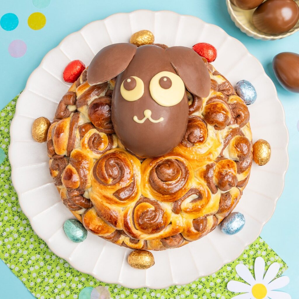 La brioche mouton de Pâques