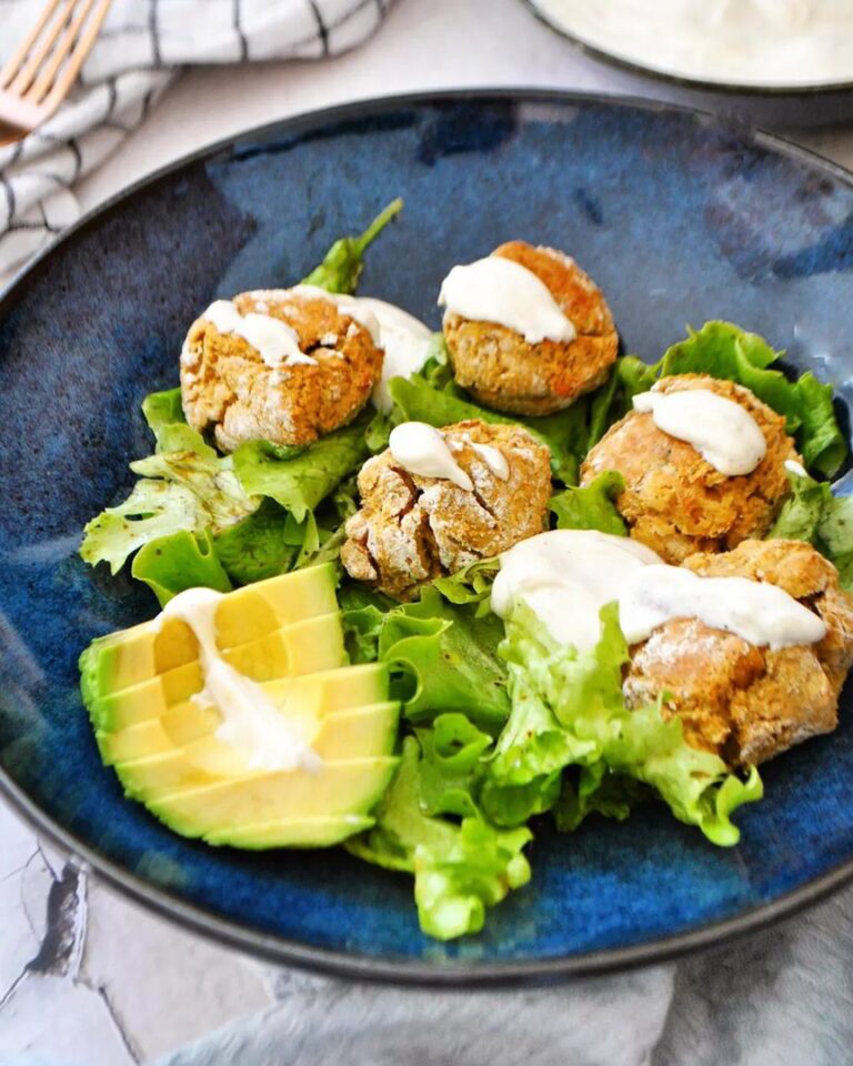 Falafels maison et sauce yaourt x tahini