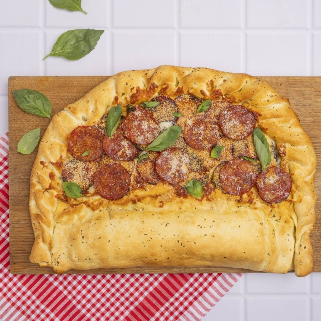 Pepperoni Lasagna Pizza