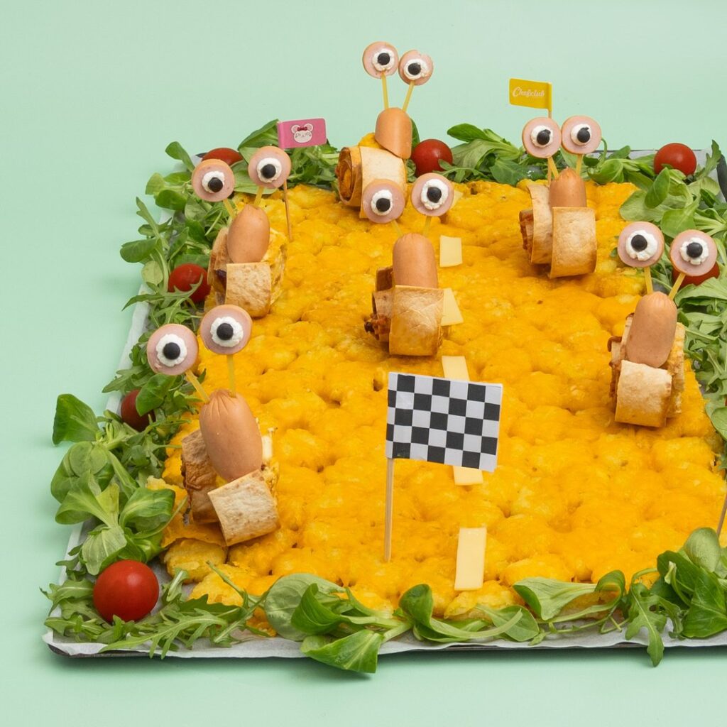 Snail Race Breakfast Tortillas