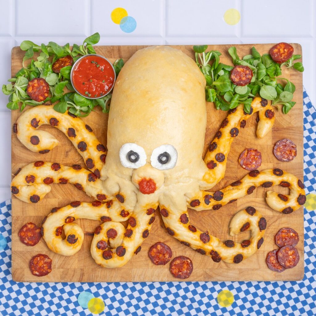 Deep Sea Octopus Pizza