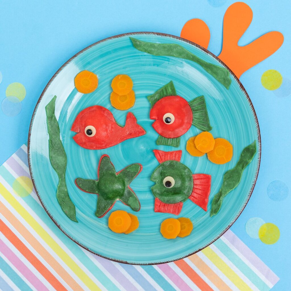 Les petits poissons raviolis