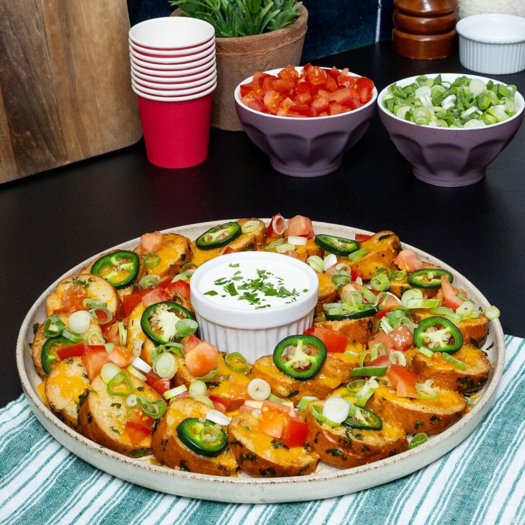 Basic bagel appetizer
