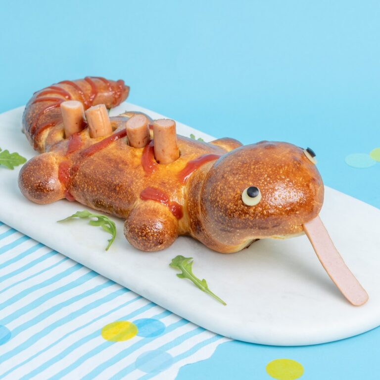 Baby Lizard Hot Dog