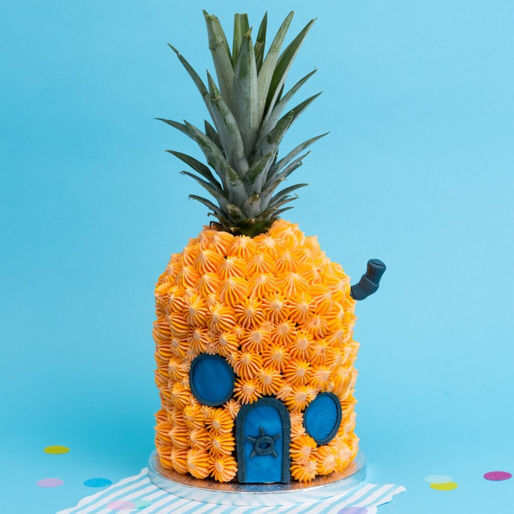 Spongebob’s Pineapple House Cake