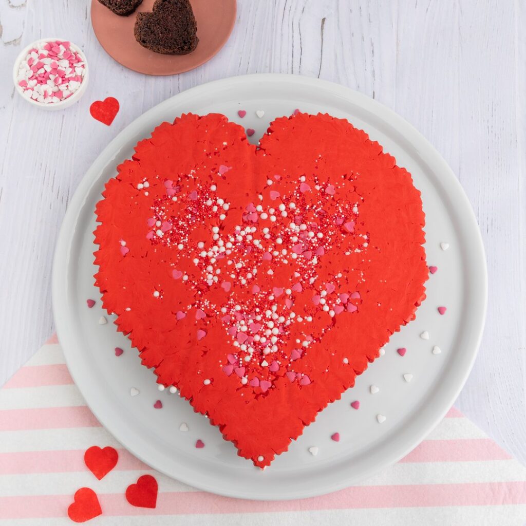 Valentine’s Day Cupcake Hearts