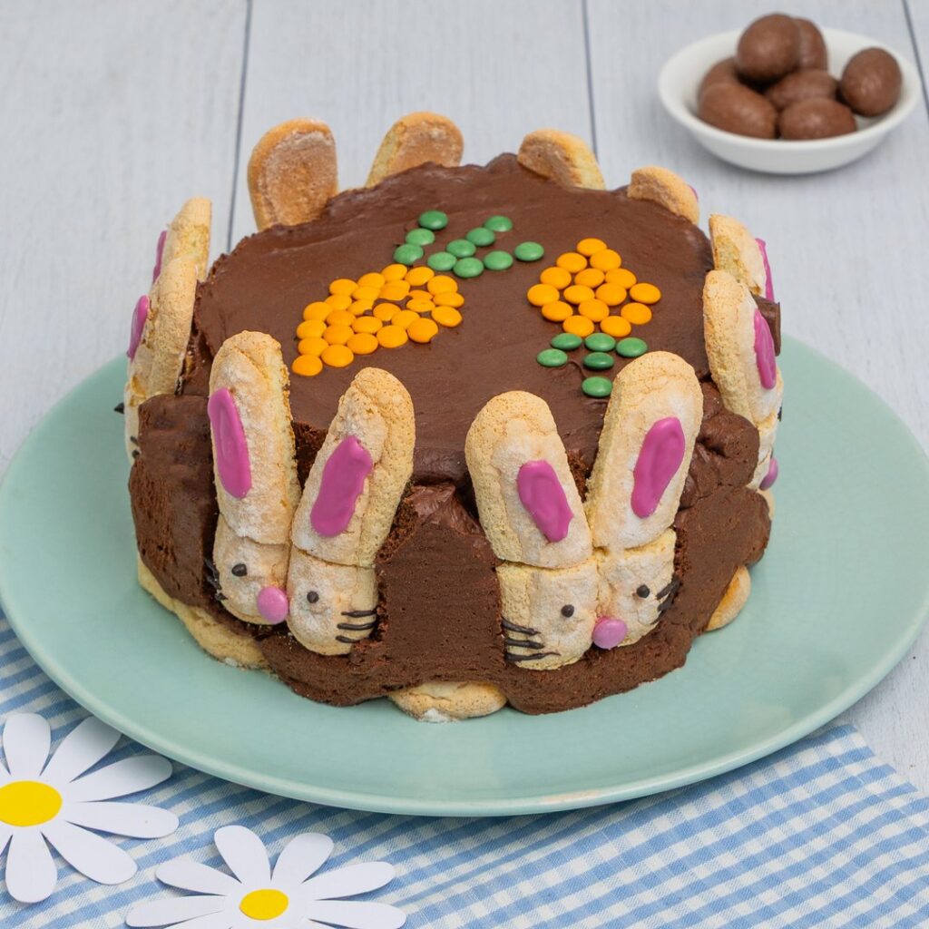 La charlotte au chocolat de Pâques