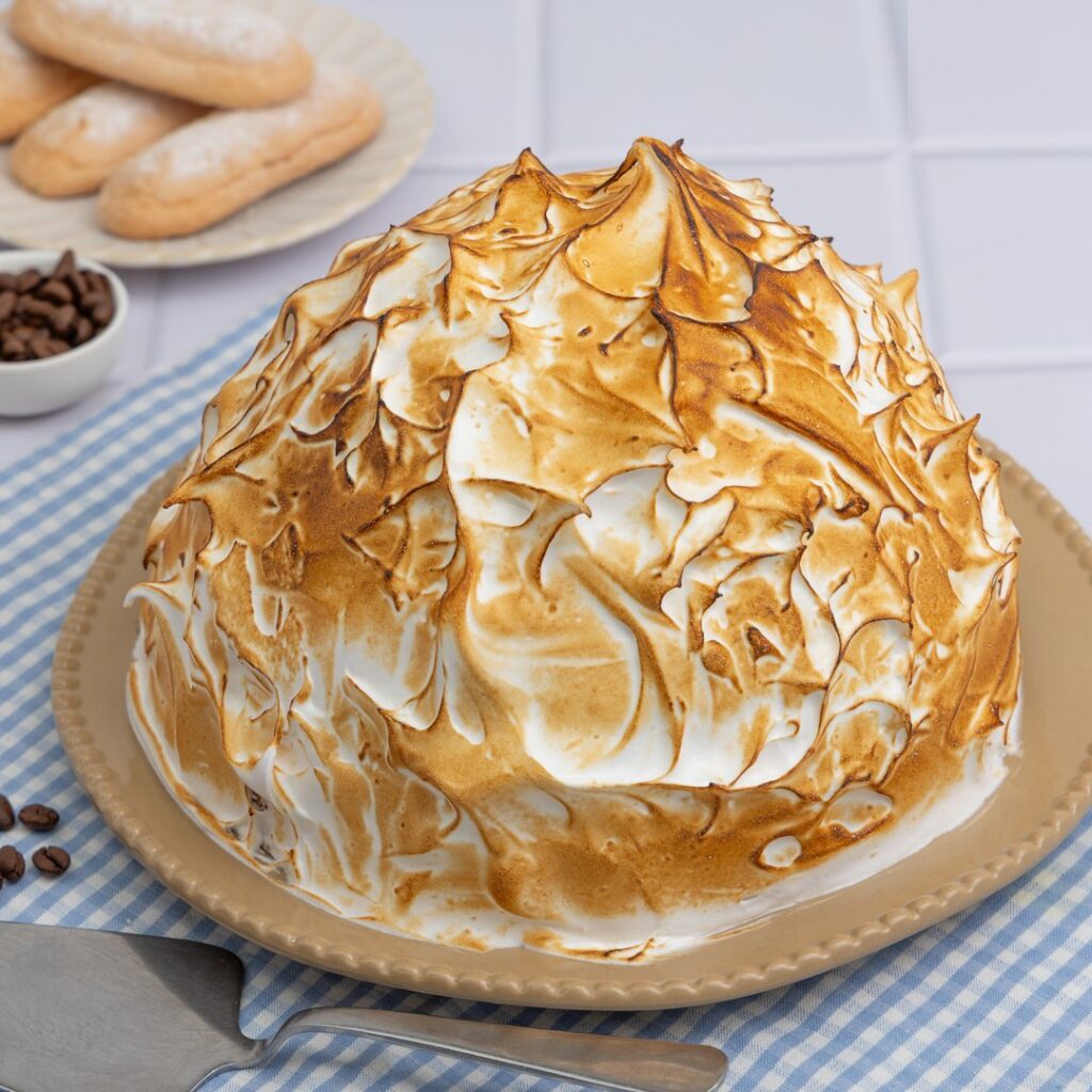 Tiramisu Baked Alaska