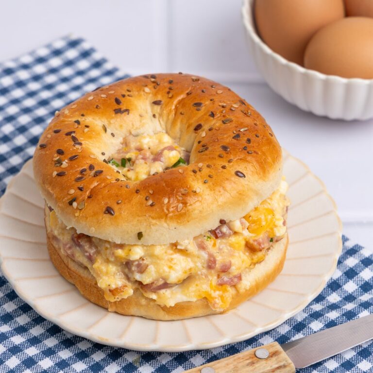 Eggs Casserole Bagel