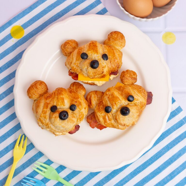 Bear Croissant Breakfast