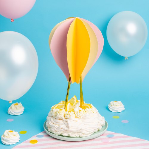 Pavlova citron meringuée