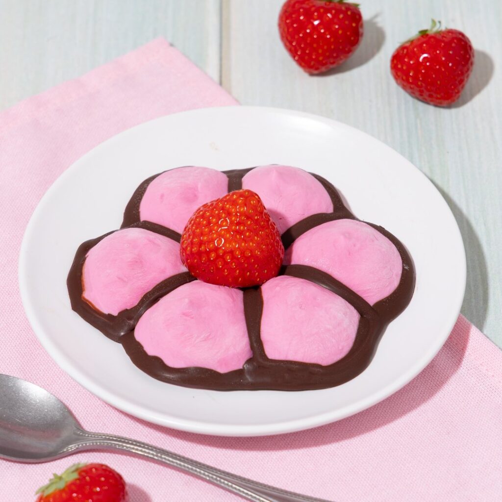 Yaourt glacé fraise