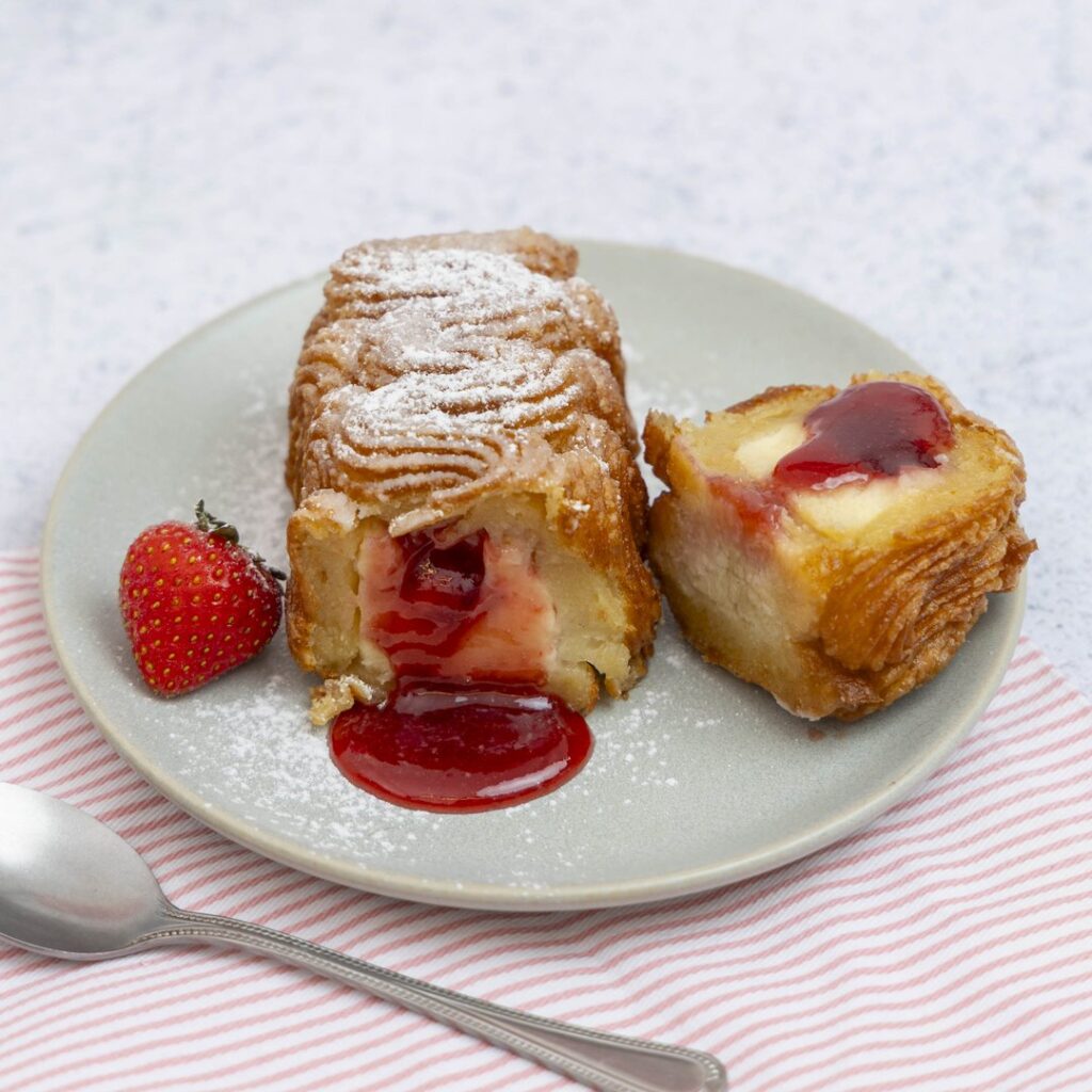 Strawberry Cheesecake Churro