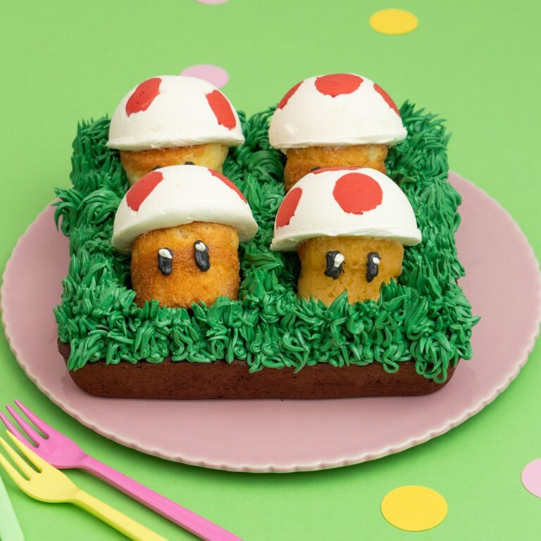 Super Mario Toadstool Cake