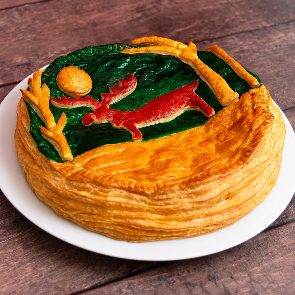 Galette des rois colorée