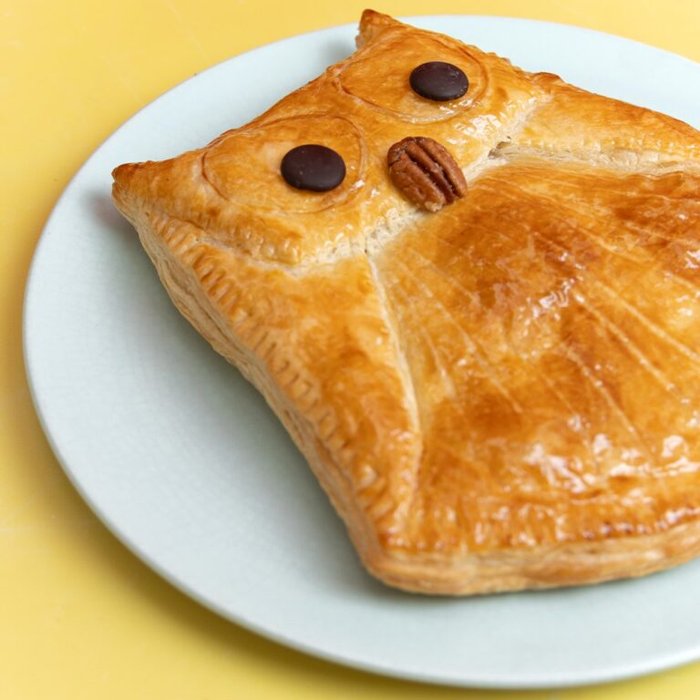 Galette des rois hibou