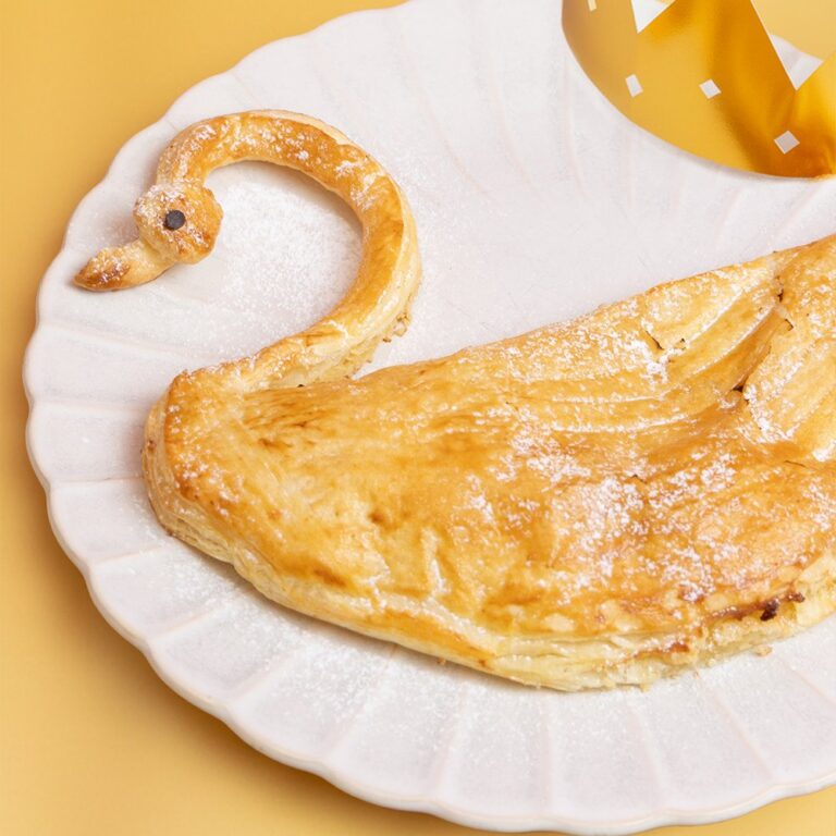 Galette des rois cygne