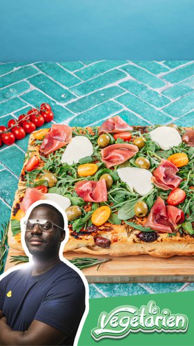 Focaccia végétarienne à l'italienne